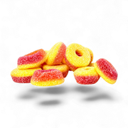 Gummibärchen THC 25mg/ CBD 25mg Pfirsich-Mimose