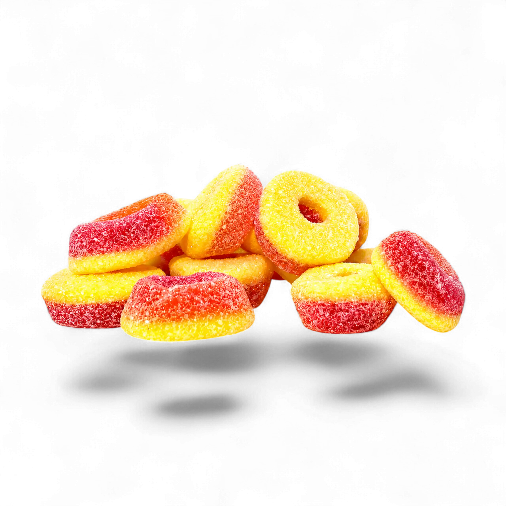 Gummibärchen THC 25mg/ CBD 25mg Pfirsich-Mimose