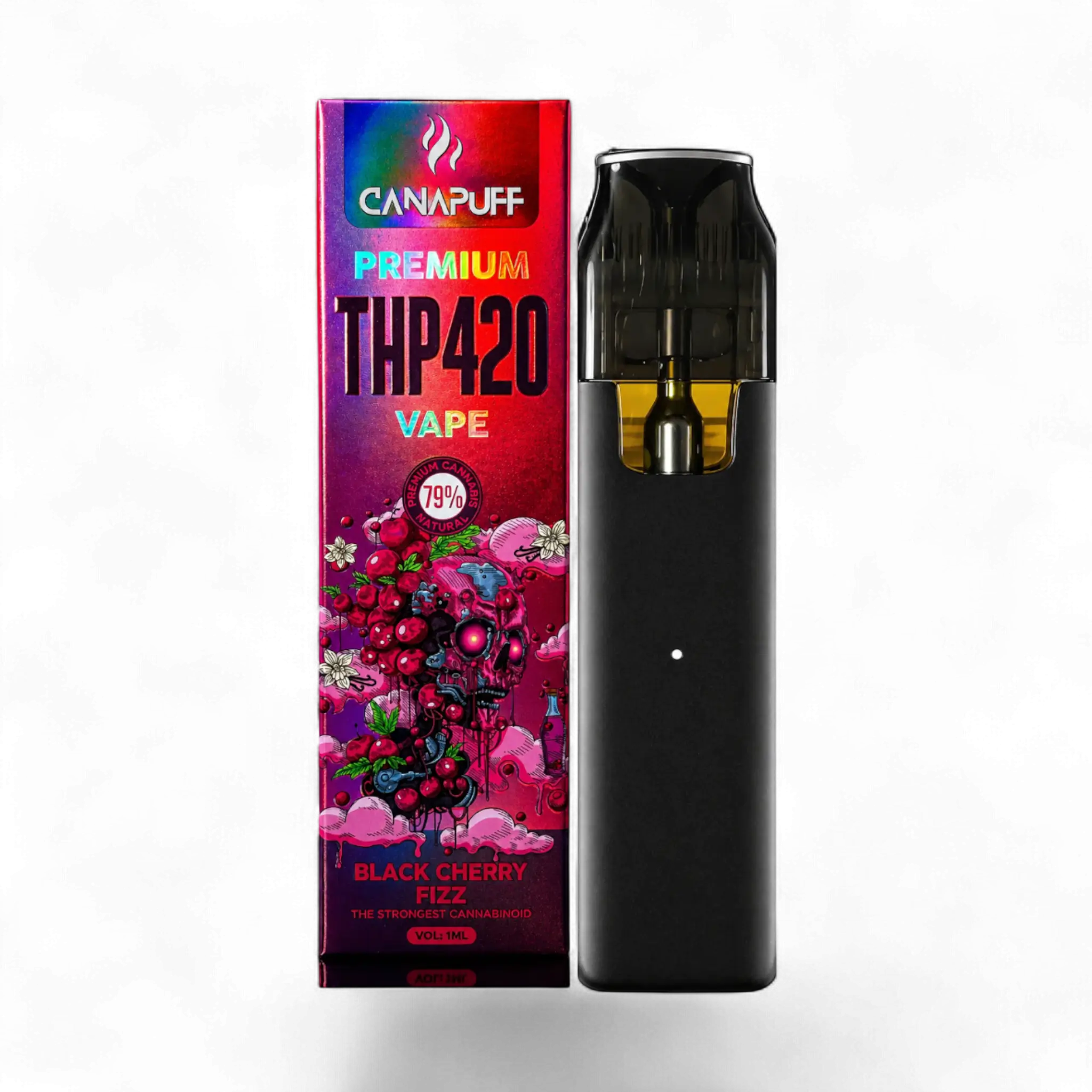 Puff Black Cherry 79% THP420