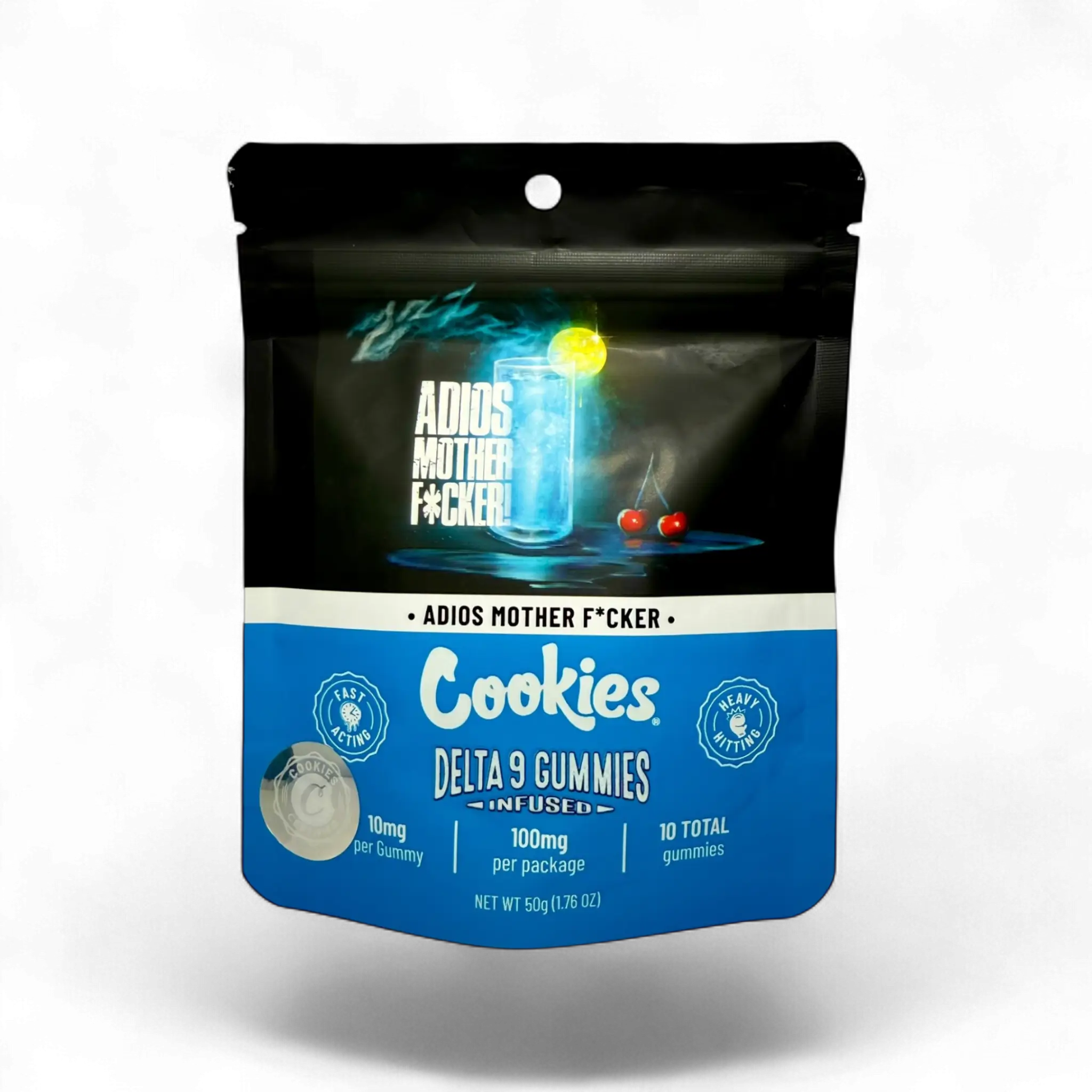 Gummies Adios Motherfukr COOKIES 100mgTHC