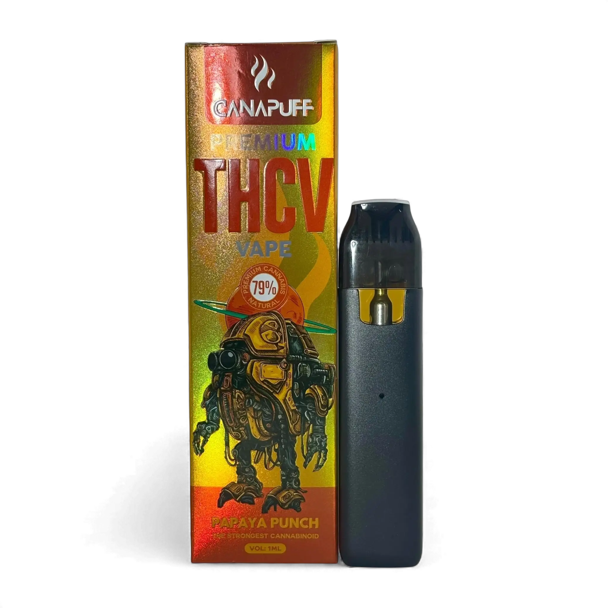 Puff THCV 95% – Papaya Punch 1ml – Canapuff