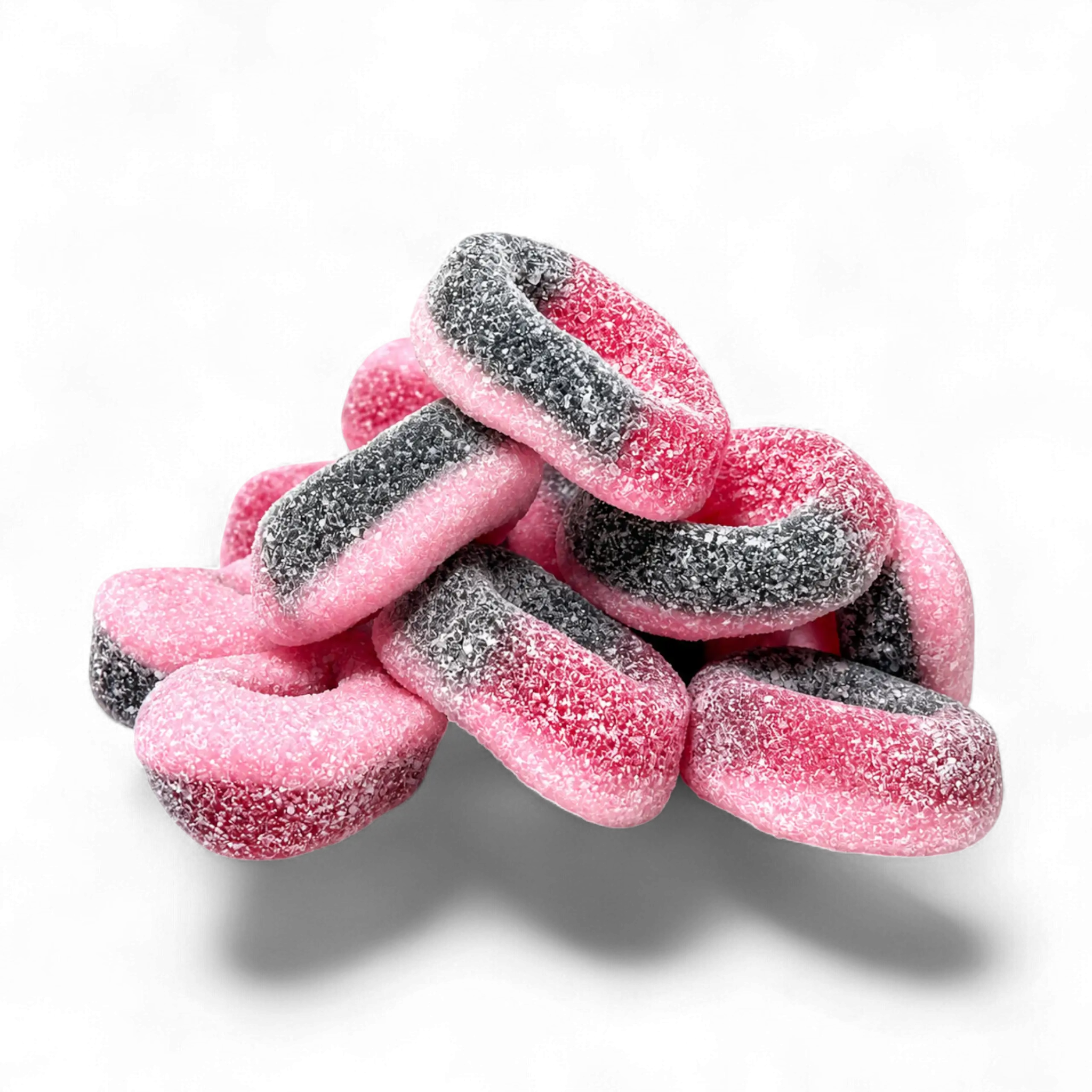 Gummibärchen THC 25 mg / CBD 25 mg, Geschmack: Saurer Apfel Diesel
