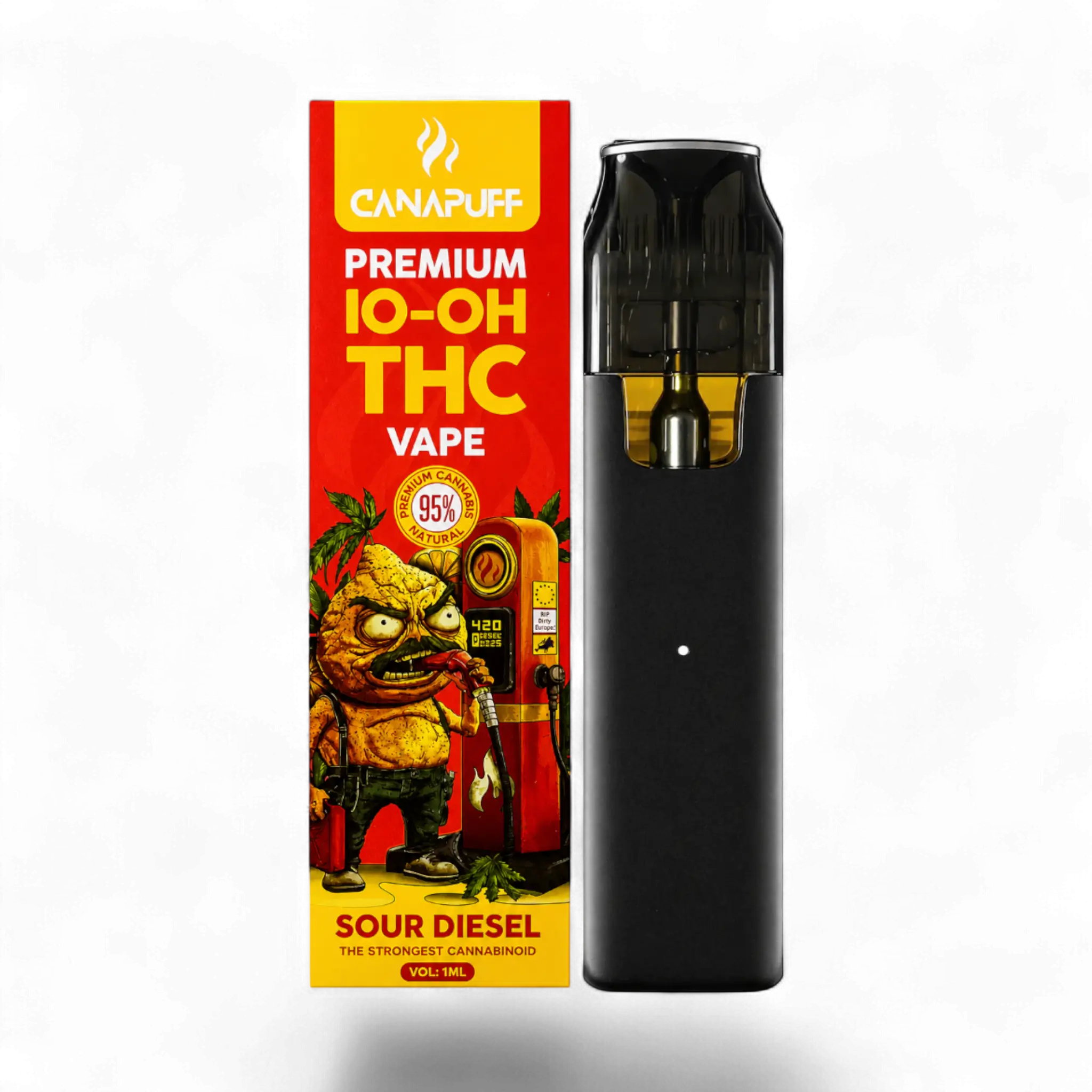 Puff 95% 10-OH-THC Sour Diesel Canapuff