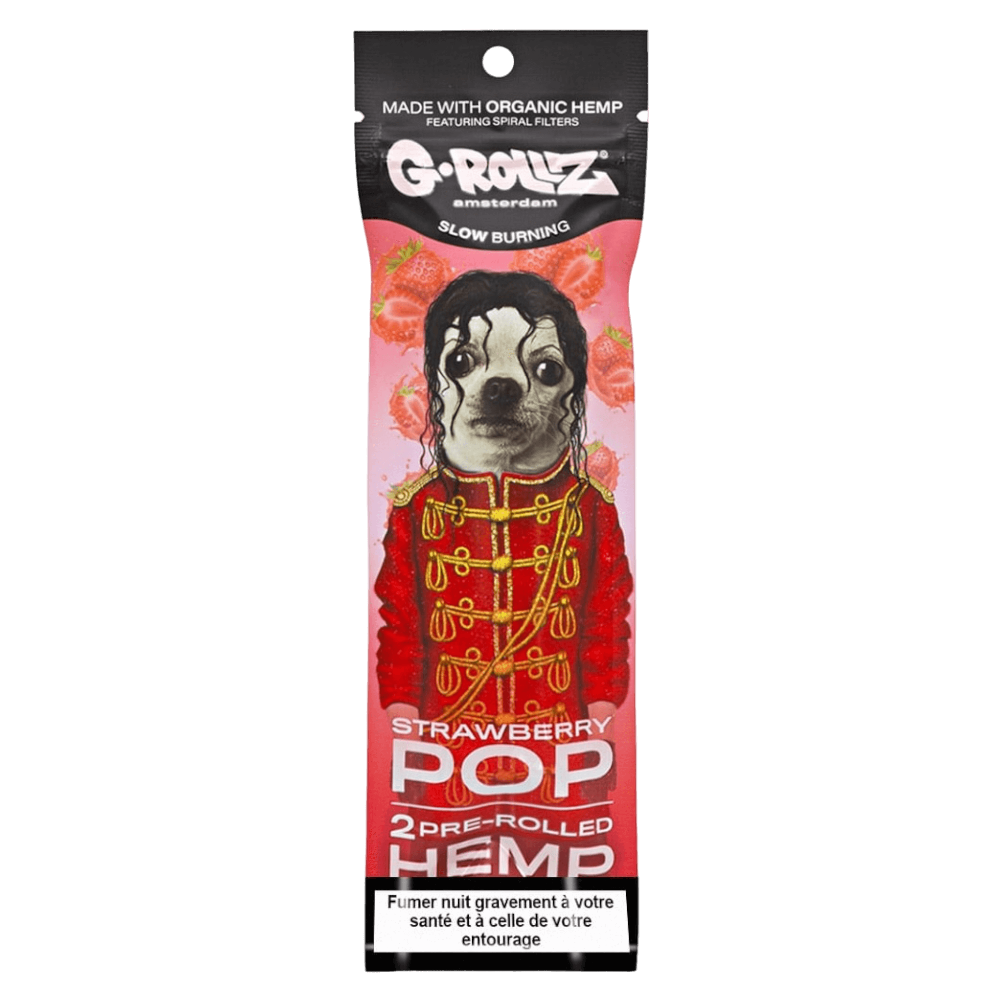 G-Rollz Erdbeer-Pre-Rolls x2