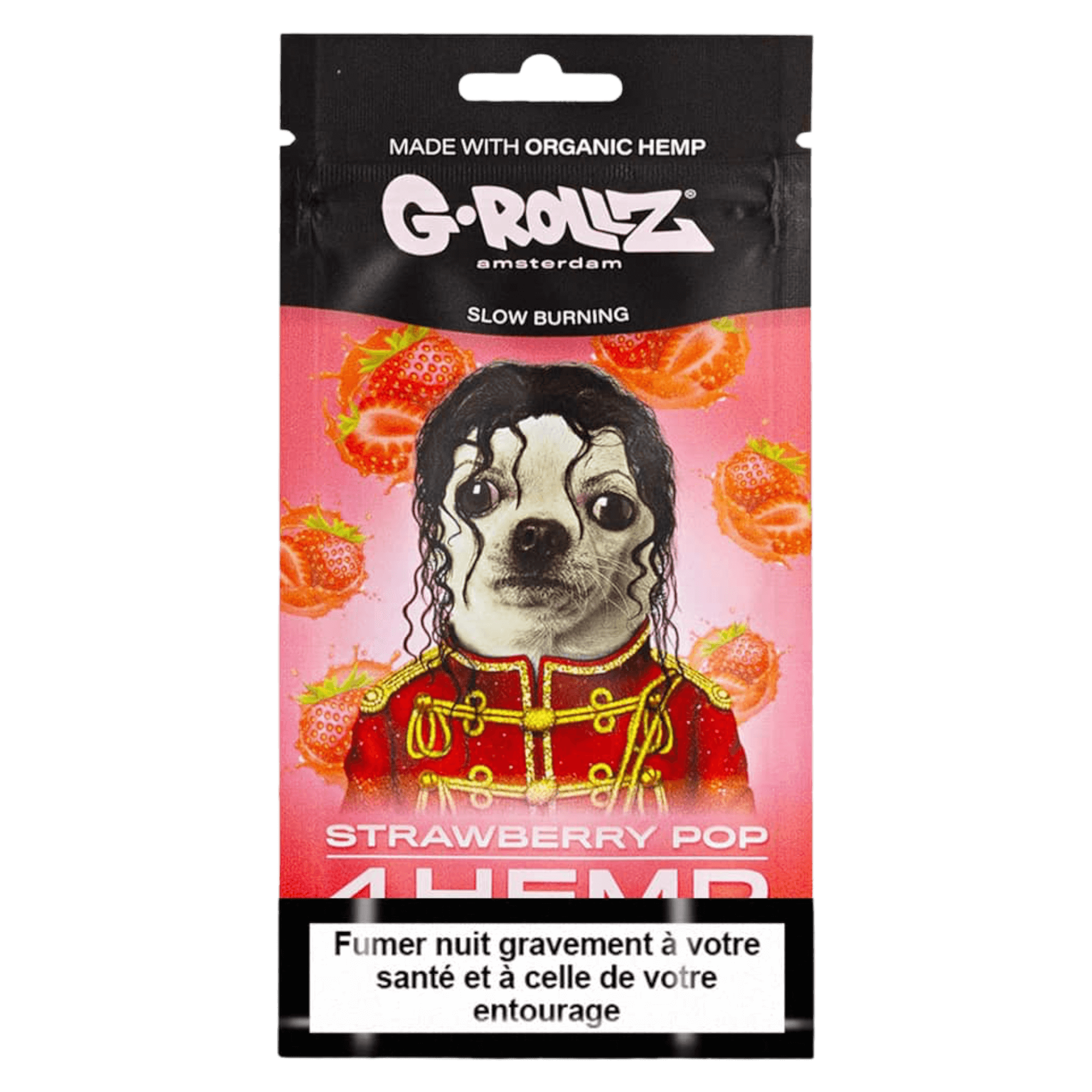 Strawberry Pop Blunts x4