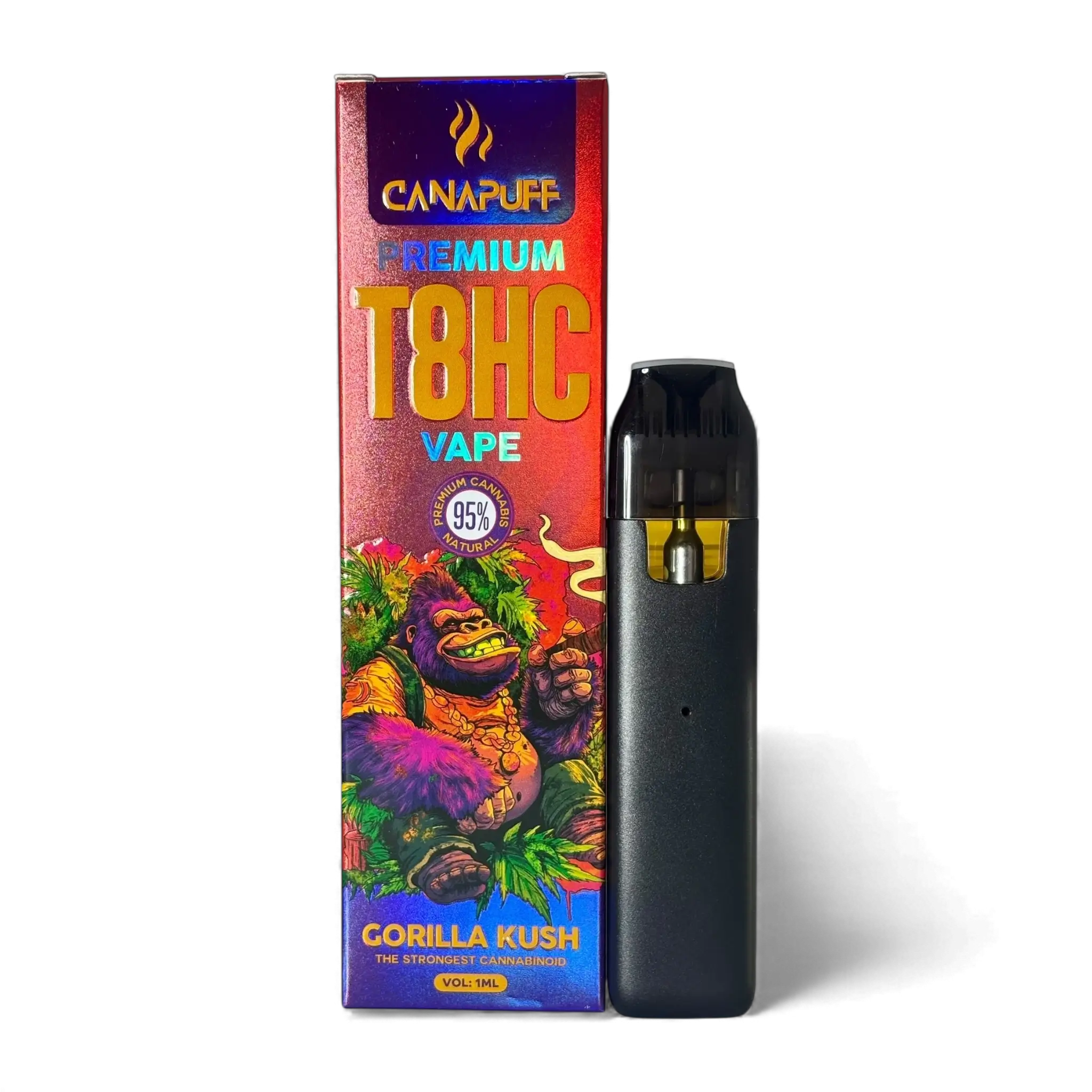 Puff T8HC Gorilla Kush 1ml – Canapuff