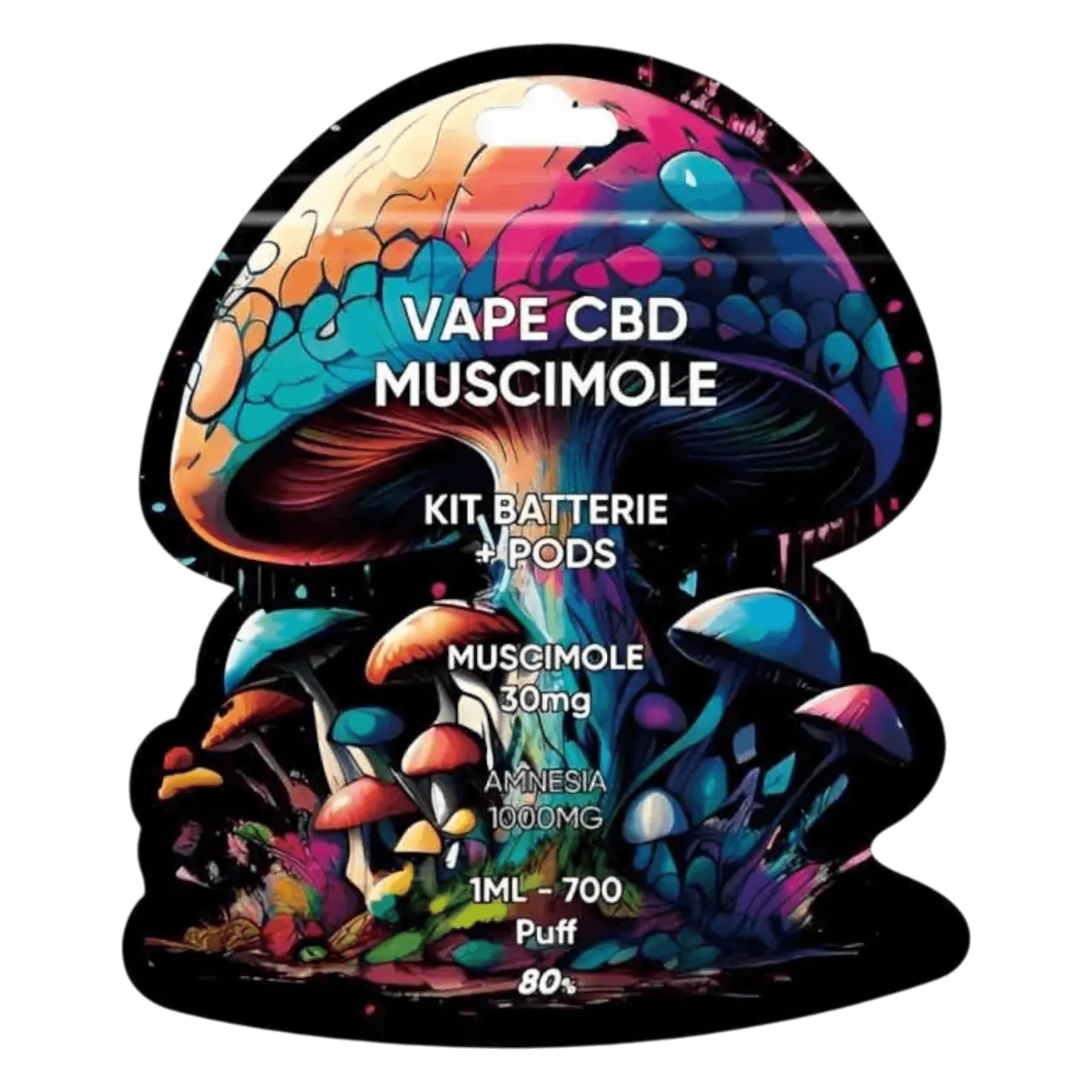 Akku + Muscimole 30mg Pod